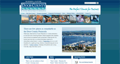 Desktop Screenshot of doorcountybusiness.com